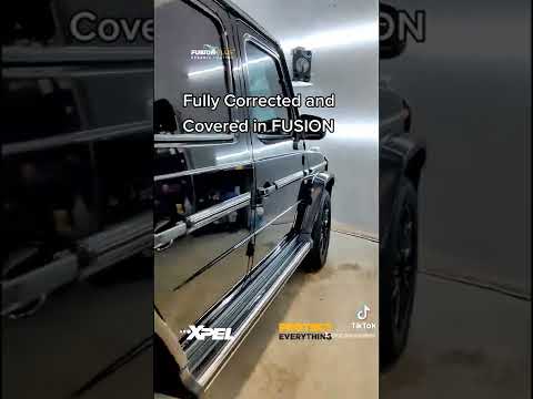 Mercedes G Wagon full Paint Correction and Best Ceramic Coating Xpel FUSION