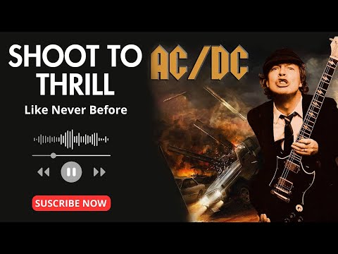 AC/DC – Shoot to Thrill Reimagined | A Version You’ve Never Heard Before ⚡