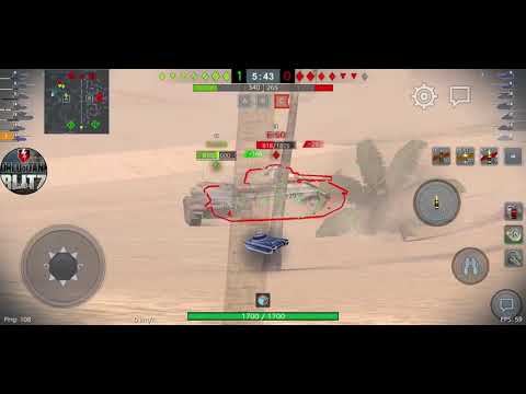 World of Tanks Blitz 블리츠 9티 독일 WT auf Pz. IV (Waffentrager auf Pz. IV) 구축전차