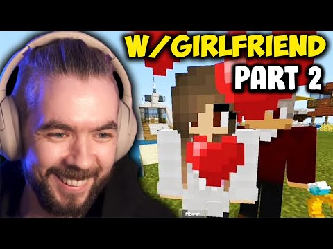 jacksepticeye plays minecraft w/girlfriend (FULL VOD) PART 2