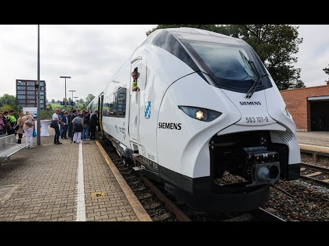 Wasserstoffzug fährt durchs Allgäu - was macht den Siemens Miero Plus H besonders?