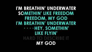 Emili Sande Breathing Underwater lyrics Karaoke (guide vocals)