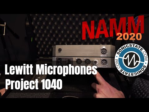 NAMM 2020: Lewitt Microphones Project 1040