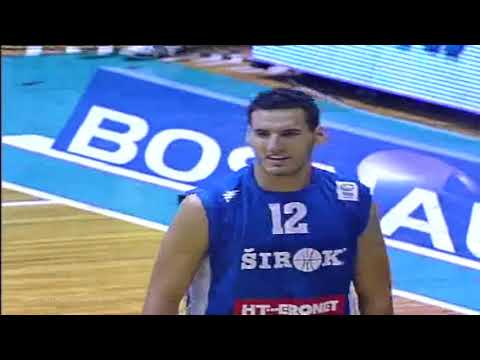 KK Bosna ASA BHT - HKK Siroki Eronet 78-87 / Košarkaško finale 2008-09 / Prva utakmica