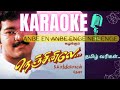 Anbe En Anbe Enge Karaoke Nenjinile Vijay Hariharan Deva HQ 24bit Audio