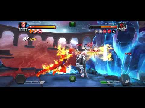 Human torch vs Abyss Mephisto