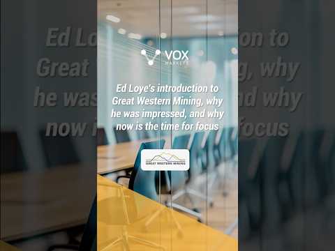 Ed Loye's introduction to Great Western, why he was impressed, and why now is the time for focus