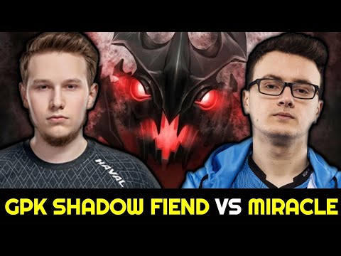 GPK Mid vs MIRACLE — Shadow Fiend vs Templar Assassin