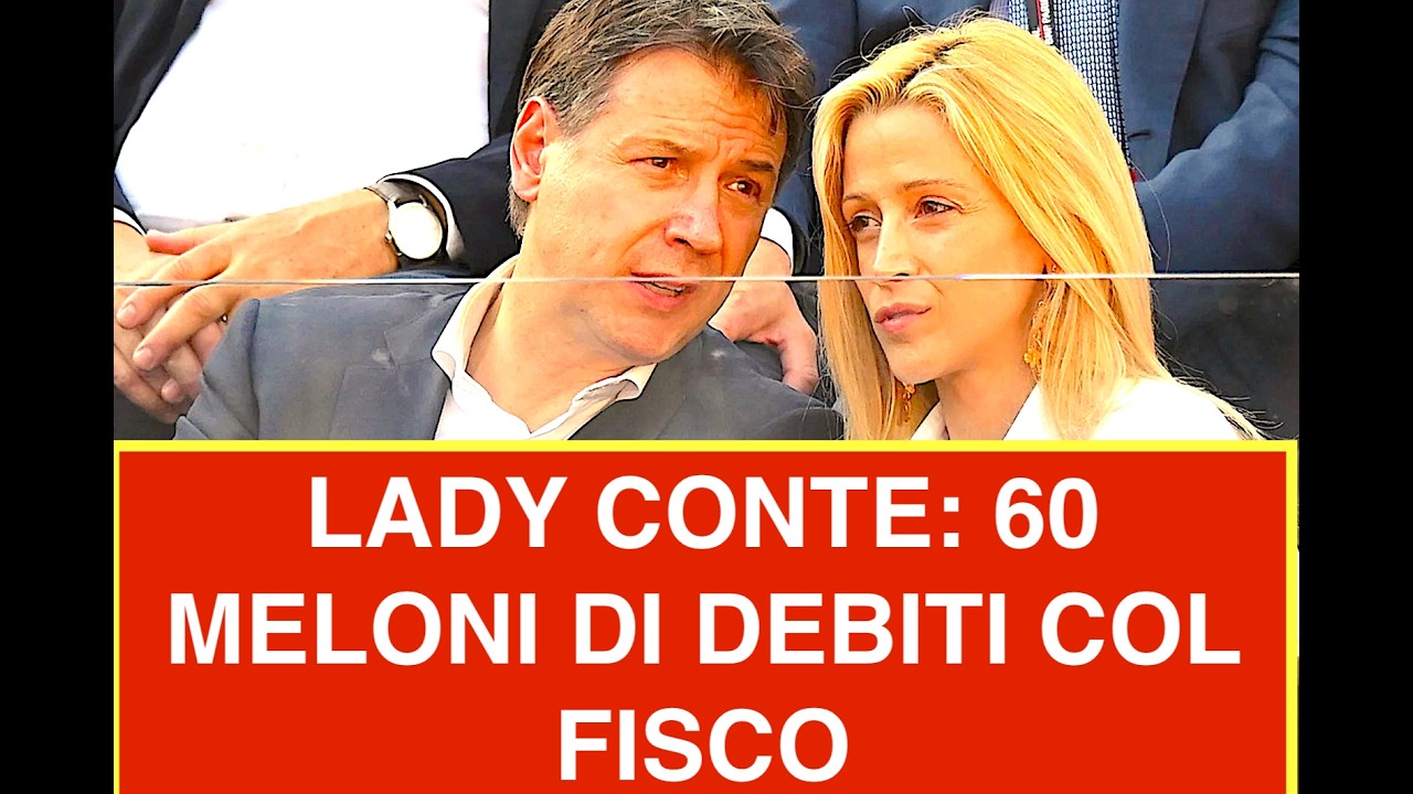 LADY CONTE: 60 MELONI DI DEBITI COL FISCO