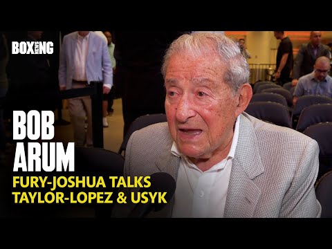 Bob Arum On Tyson Fury vs Oleksandr Usyk & Anthony Joshua