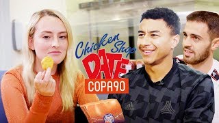 Dating Jesse Lingard and Bernardo Silva | COPA90 x Chicken Shop Dates Manchester Derby Special video