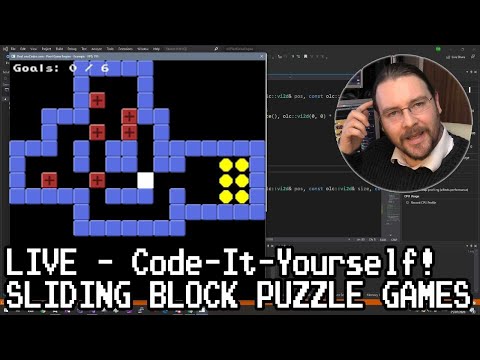 [LIVE] Code-It-Yourself! Sliding Block Puzzle Games - YouTube