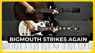 Bigmouth Strikes Again - The Smiths | Tabs | Guitar Lesson | Cover | Tutorial | All Guitar Parts