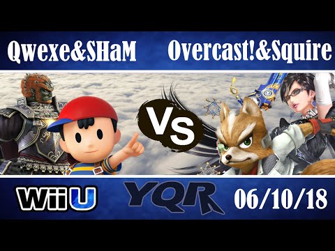 Qwexe & SHaM (B) vs. Overcast! & Squire (R) - Winners Rd 2 - YQR#8 WiiU Doubles