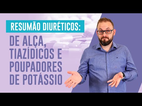 Aula de Farmacologia | Farmacologia dos Diuréticos | Alça, Tiazídicos e Poupadores de Potássio