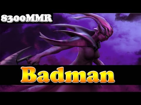 Dota 2 - Badman 8300 MMR Plays Spectre Vol 26 - Ranked Match Gameplay!