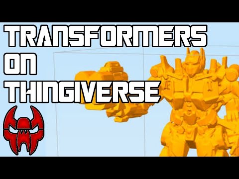 Finding Transformer Creations on Thingiverse