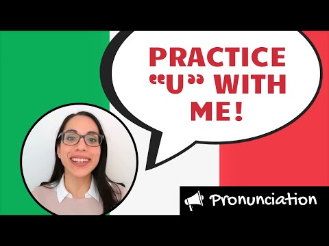 HOW TO PRONOUNCE Italian vowel “U” correctly | LEARN ITALIAN
