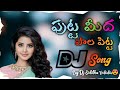 Putta Meedha Pala Pitta Dj Song Putta Meedha Pala Pitta New Flok Song Telugu Flok Dj Songs