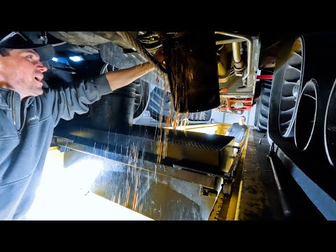 That Plug Packs A Punch!! Hydraulic Oil Everywhere! 