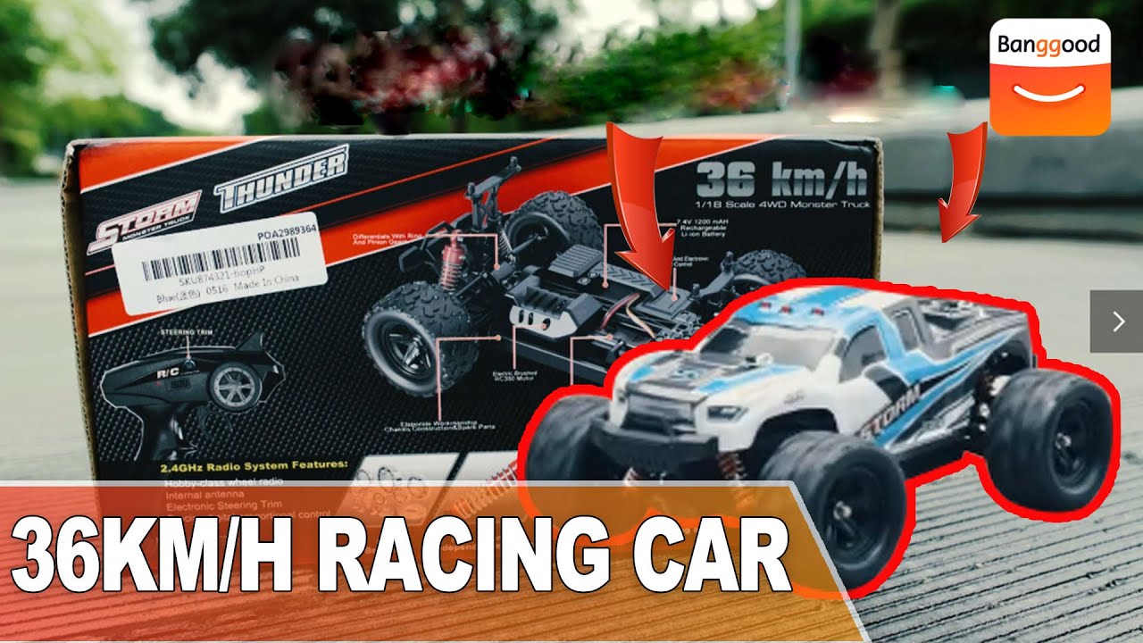 RC auto HS Storm, modrá