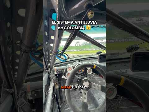 El mejor INVENTO para las carreras en LLUVIA 😂 #motorsport #automovilismo #coches #lluvia