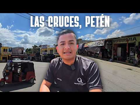 Conozcan LAS CRUCES, PÉTEN😎😱  hicimos un recorrido por las calles del municipio😍😍