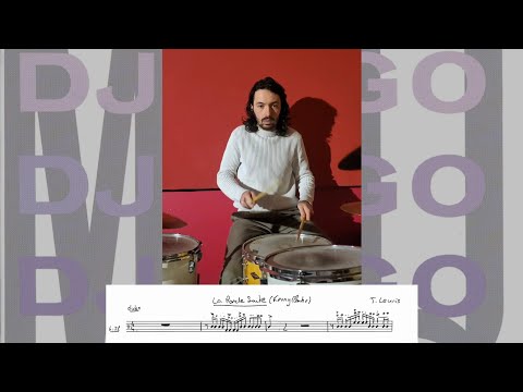 Kenny Clarke drum cover #2 / La Ronde - Django (Modern Jazz Quartet, 1955)