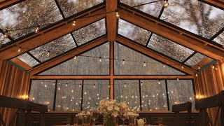 Download lagu Cafe in the forest with a lot of rain | heavy rain mp3