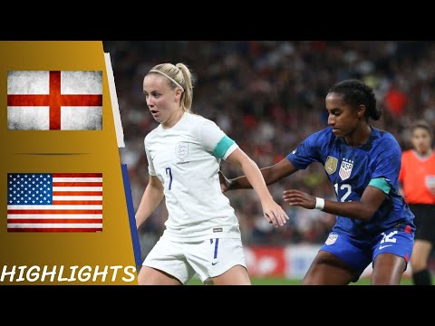 England vs USA | Friendly International Women - Highlights All Goals 07/10/22