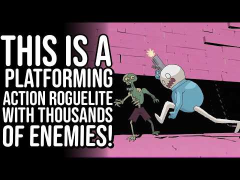 I gave a REVOLVER to a BABY to hunt ZOMBIES in this Insane Roguelite! - Blood Dungeon