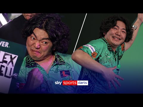 Motomu Sakai's ICONIC Ally Pally walk-on 🤣