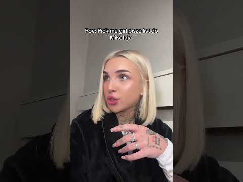 PICK ME GIRL I LIST DO ŚWIĘTEGO MIKOŁAJA #zborovska #6ixteen #funny #viralvideo #pov #pickmegirl