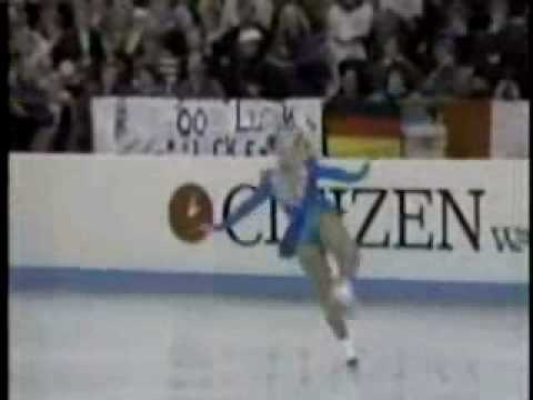 Karen Preston SP 1989 World Figure Skating Championships