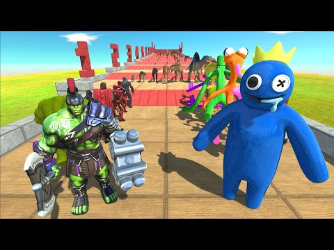 Who Can Beat All Carnivores Dinosaurs | Marvel VS Rainbow Friends