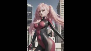 Spiderman Waifu #lookbook #ai #girl