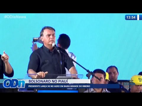 Presidente lança 5G no agro em Baixa Grande do Ribeiro 31 03 2022