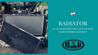Chrysler Town and Country Radiator Replacement 2001, 2002, 2003, 2004