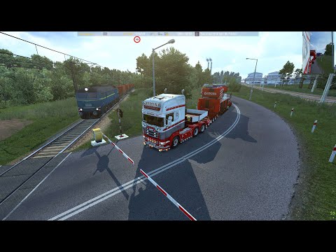 ETS2 1.43 MAP COMBO | Färjestaden - Ystad (S) - Plock (PL) | 2K 1440p