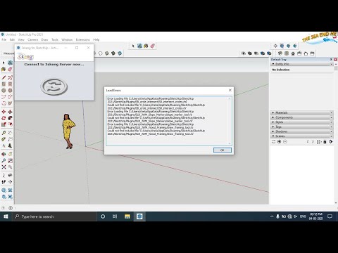 Load errors In plugins - SketchUp