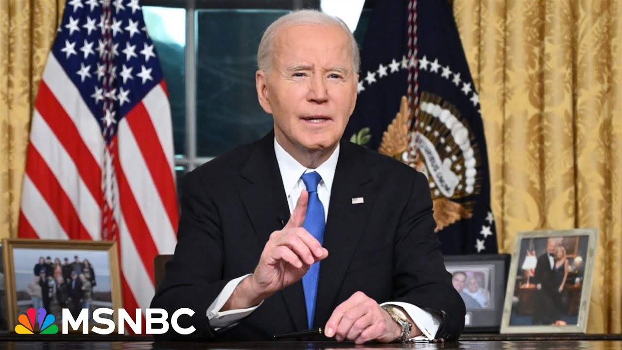 Biden warns of ‘oligarchy taking shape in America’ as presidency nears end