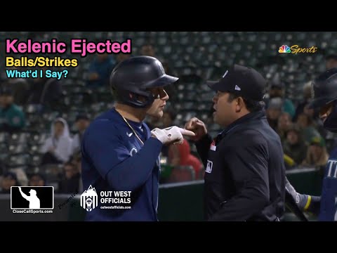 E37 - Nestor Ceja Ejects Jarred Kelenic After Strikeout in Oakland