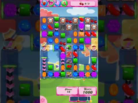 Candy Crush Saga Level 813 (1 Star, No Boosters)