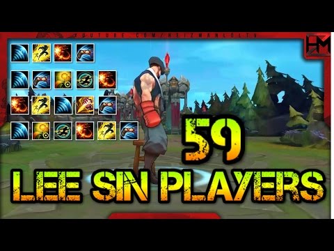 59 Lee Sin Players | Lee Sin Montage - "Goosebumps" (League of Legends)