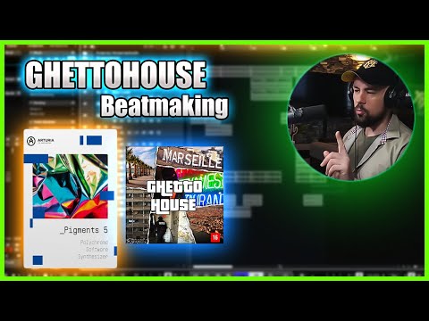 Ghettohouse Beat bauen - Pigments 5 🎹 | Neues Drumkit Test! 🔥 #beatmakingtutorial