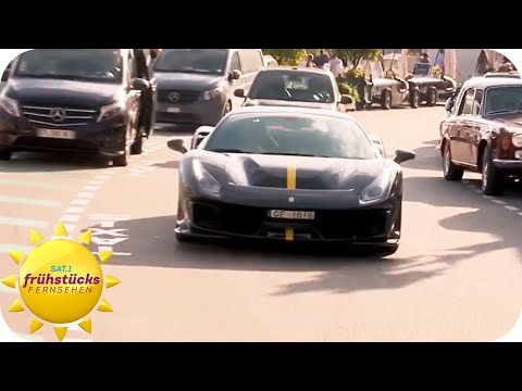 Die Stadt der Reichen, Schönen & Luxusautos - Auto Wahnsinn in Monaco | SAT.1 Frühstücksfernsehen