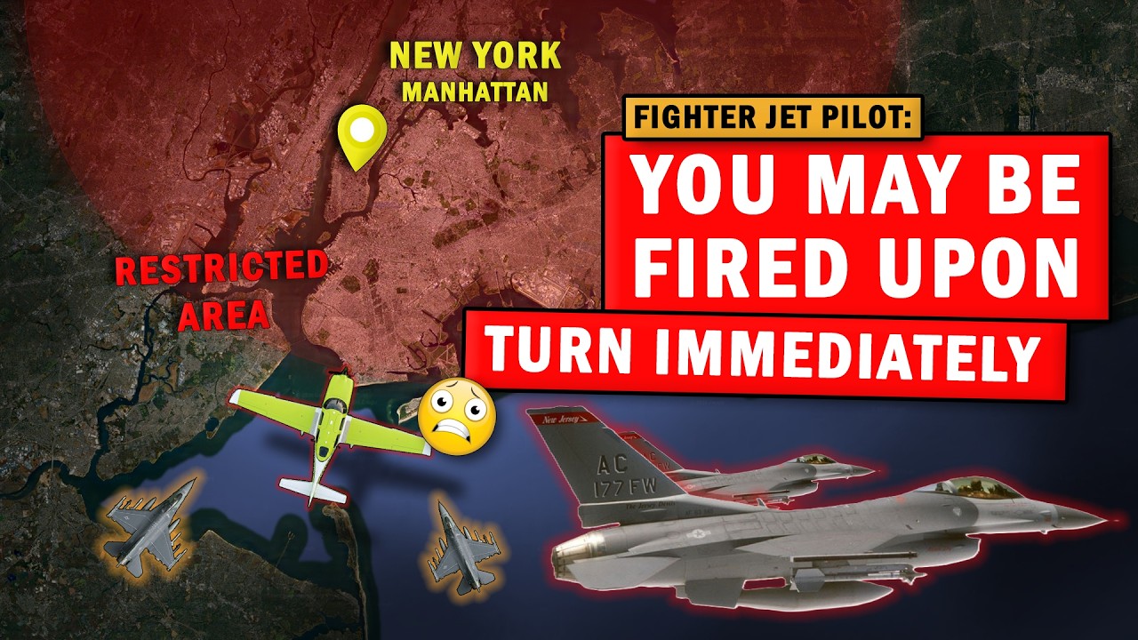 Cirrus Plane INTERCEPTED by Fighter Jets | "You've entered restricted airspace"