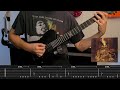 Sepultura Dead Embryonic Cells Rhythm Guitar Cover Screentabs
