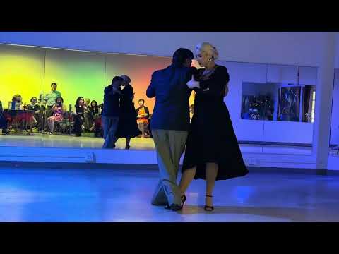 Claudio Villagra & Helena Fernández, Tango at Milonga El Yeite. Washington DC July 2023