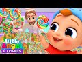 Lollipop Song At The Mall with Baby John | @LittleAngel  And Friends Kid Songs